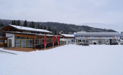 Widok na budynek wypożyczalni